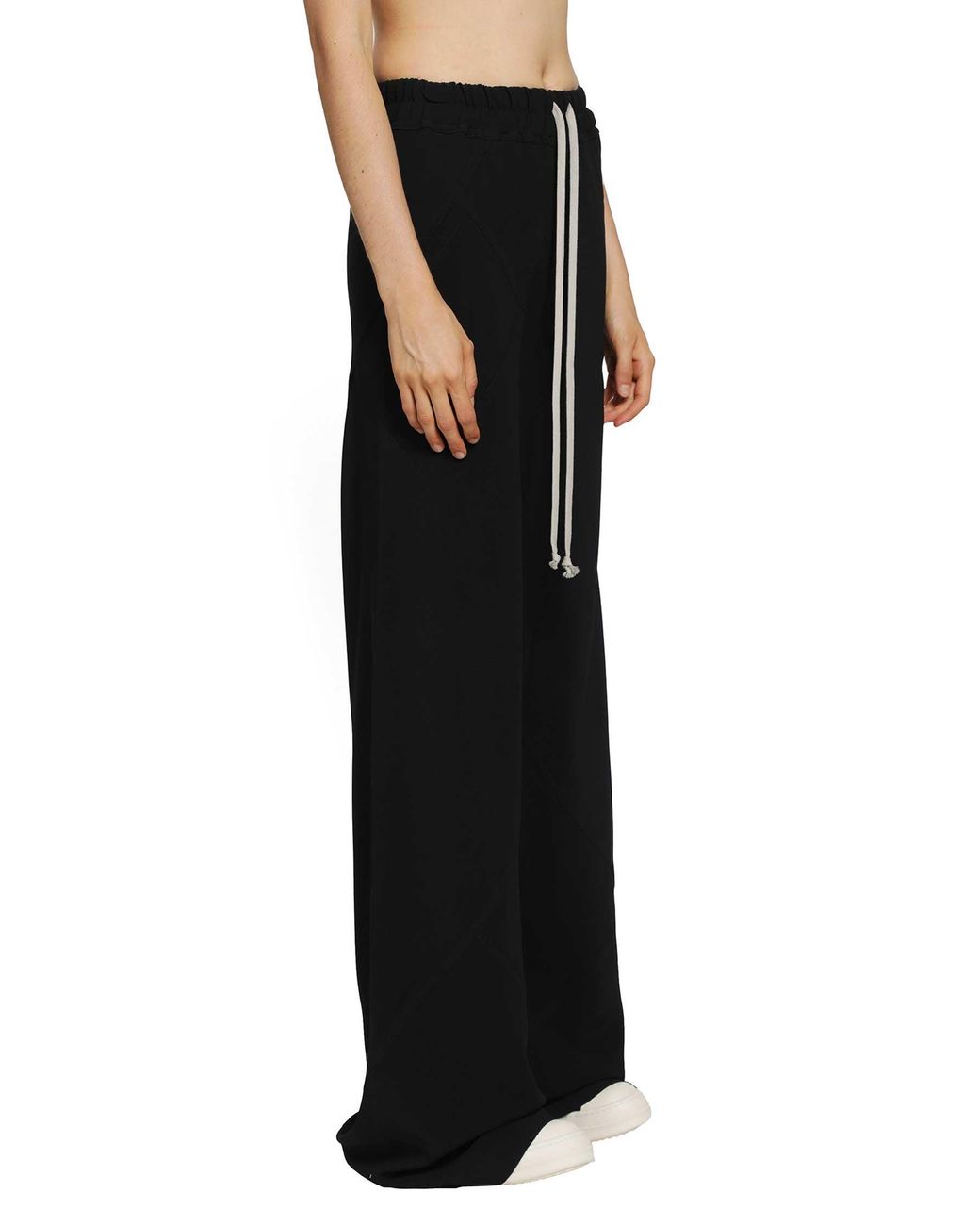 Rick Owens Black Tower Drawstring Bias