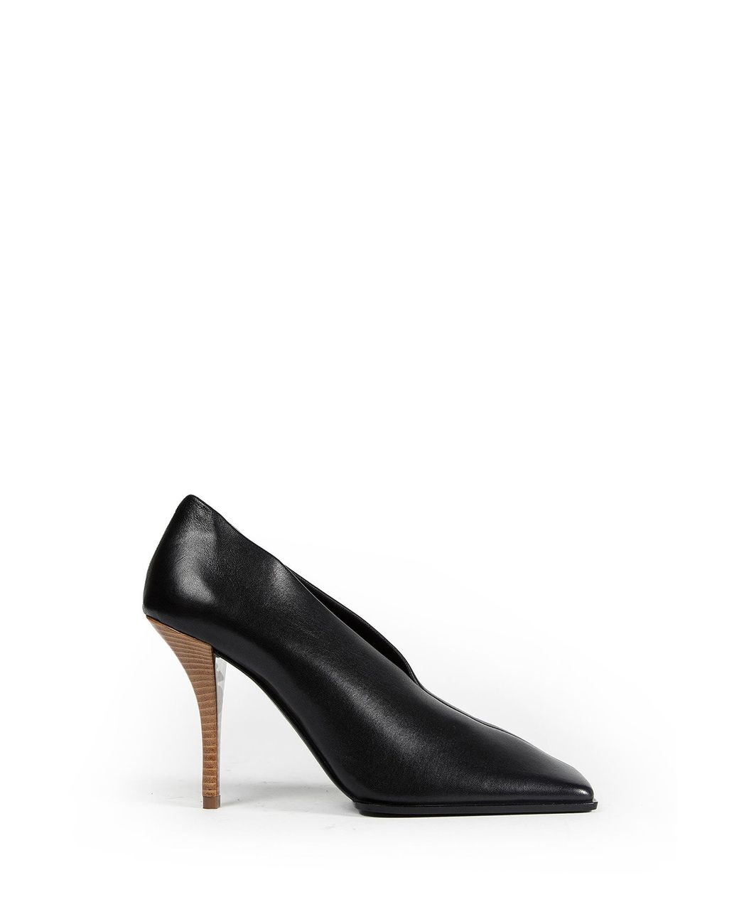 Alaïa Black Soft Square Leather Pumps