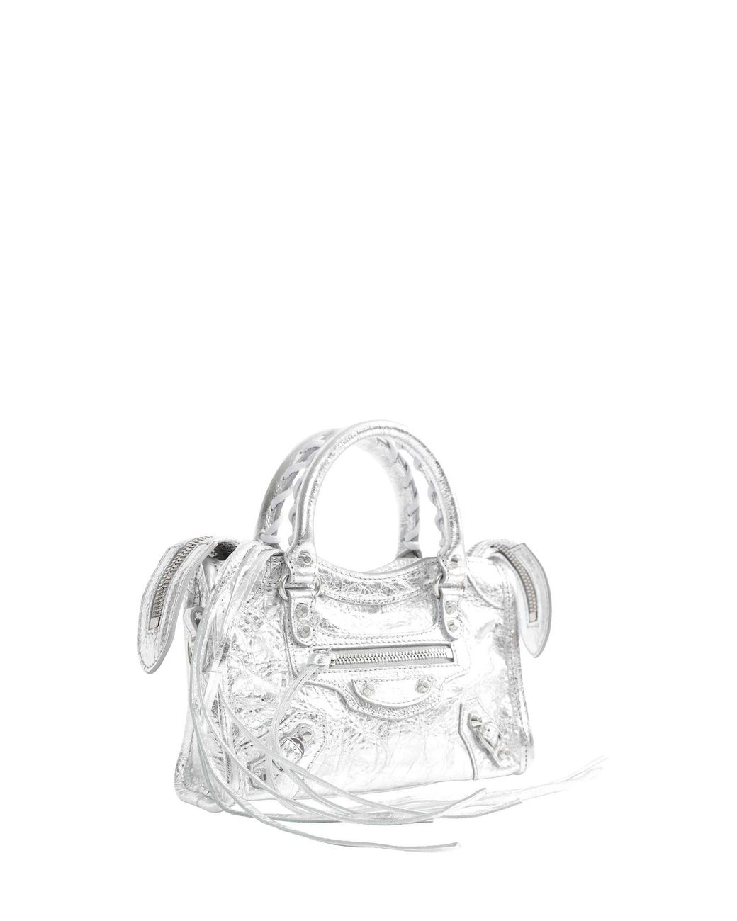 Balenciaga White Le City Nano Bag