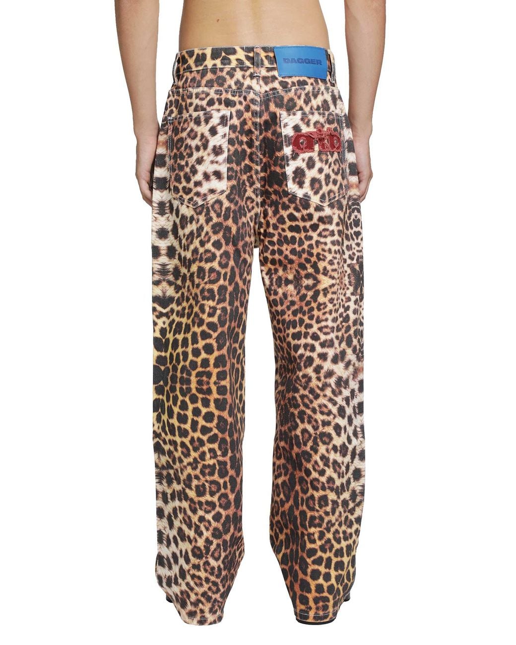DAGGER Natural Leopard Johnny Jeans for men