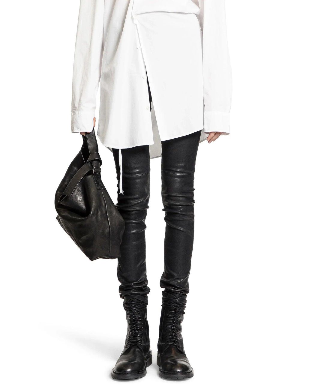 Ann Demeulemeester Black Trousers