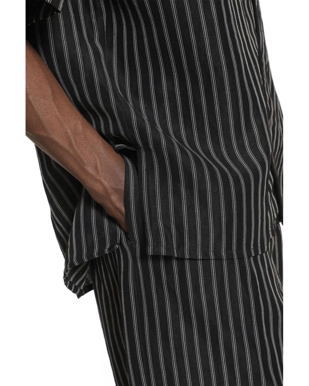 Willy Chavarria Black Toluca Pants for men