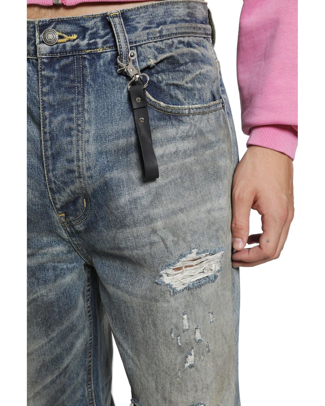 DAGGER Gray Garage Sid Jeans for men