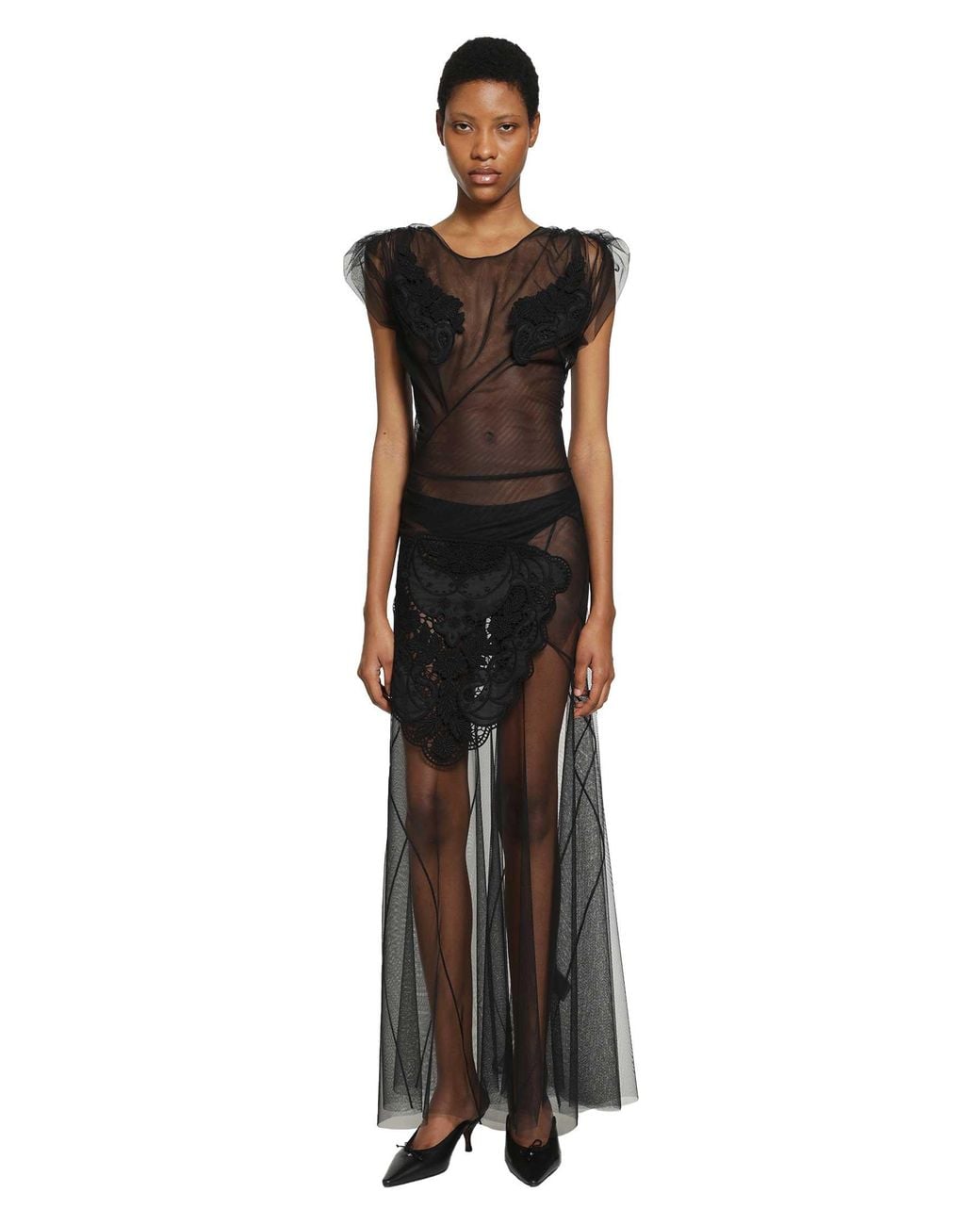 Vivienne Westwood Black Justina Long Dress