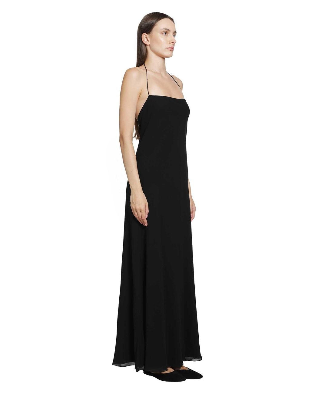 The Row Black Javier Dress