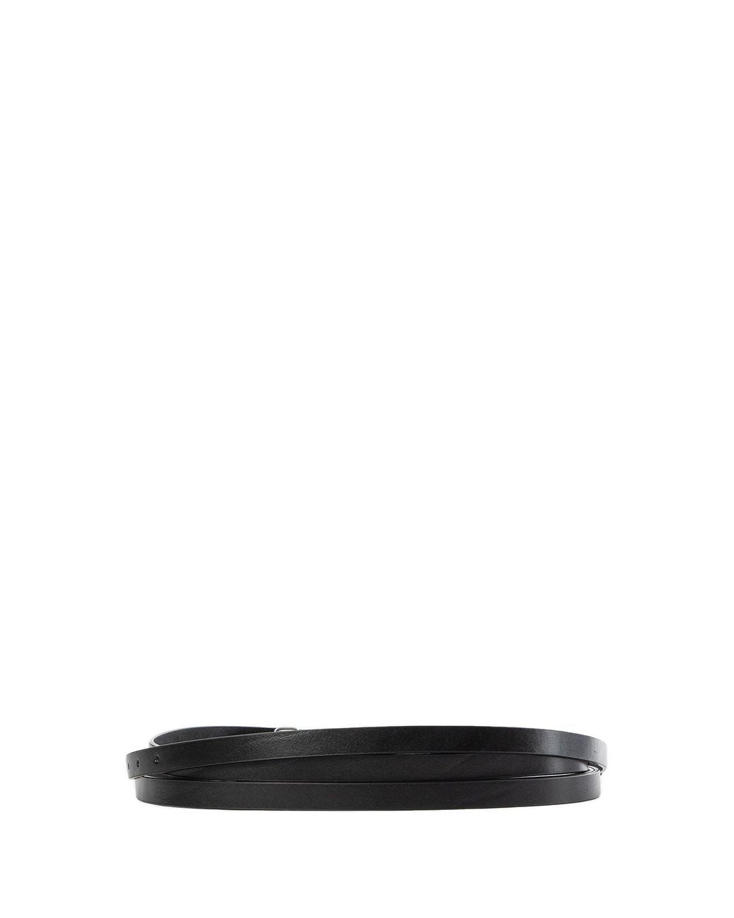 Ann Demeulemeester Black Kepa Triple Wrap Belt