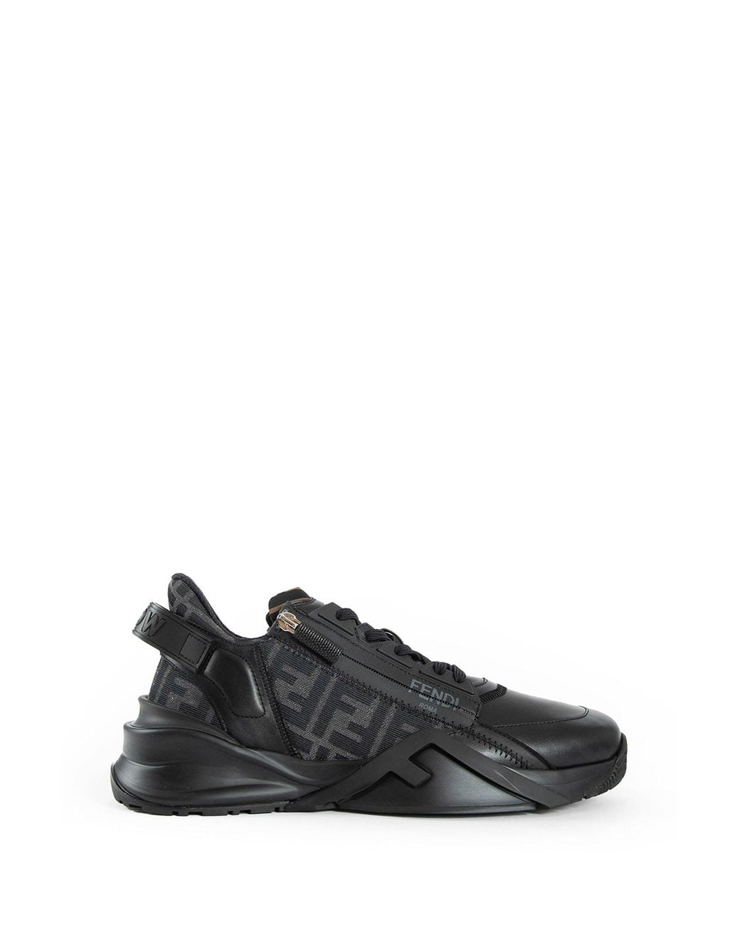 Fendi Black Flow Running Sneakers for men