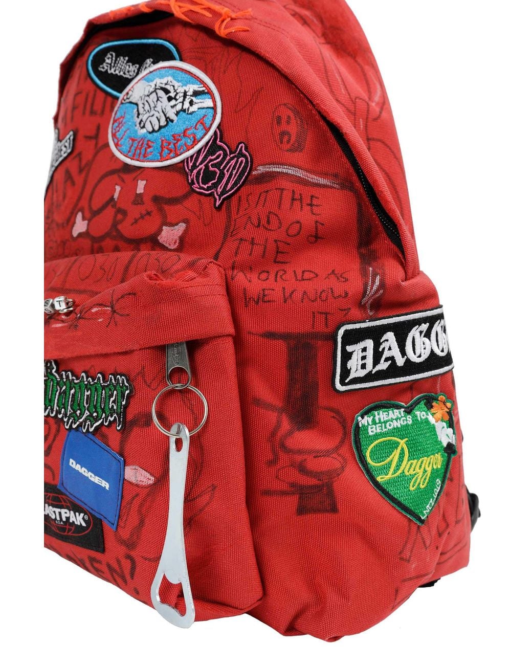 DAGGER Red X Eastpak Padded Pak'R Backpack for men