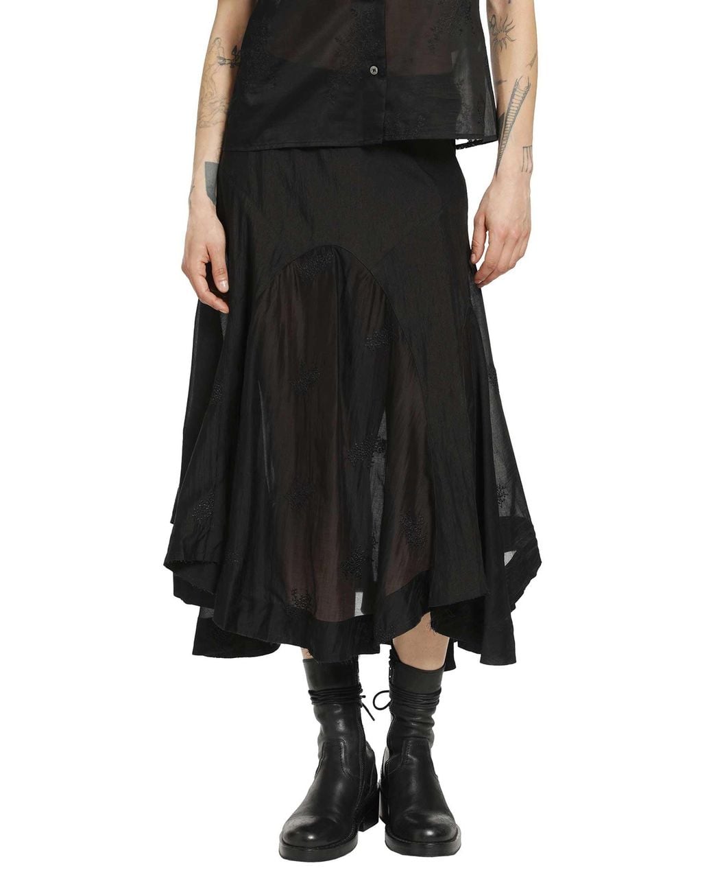 Our Legacy Black Petti Skirt