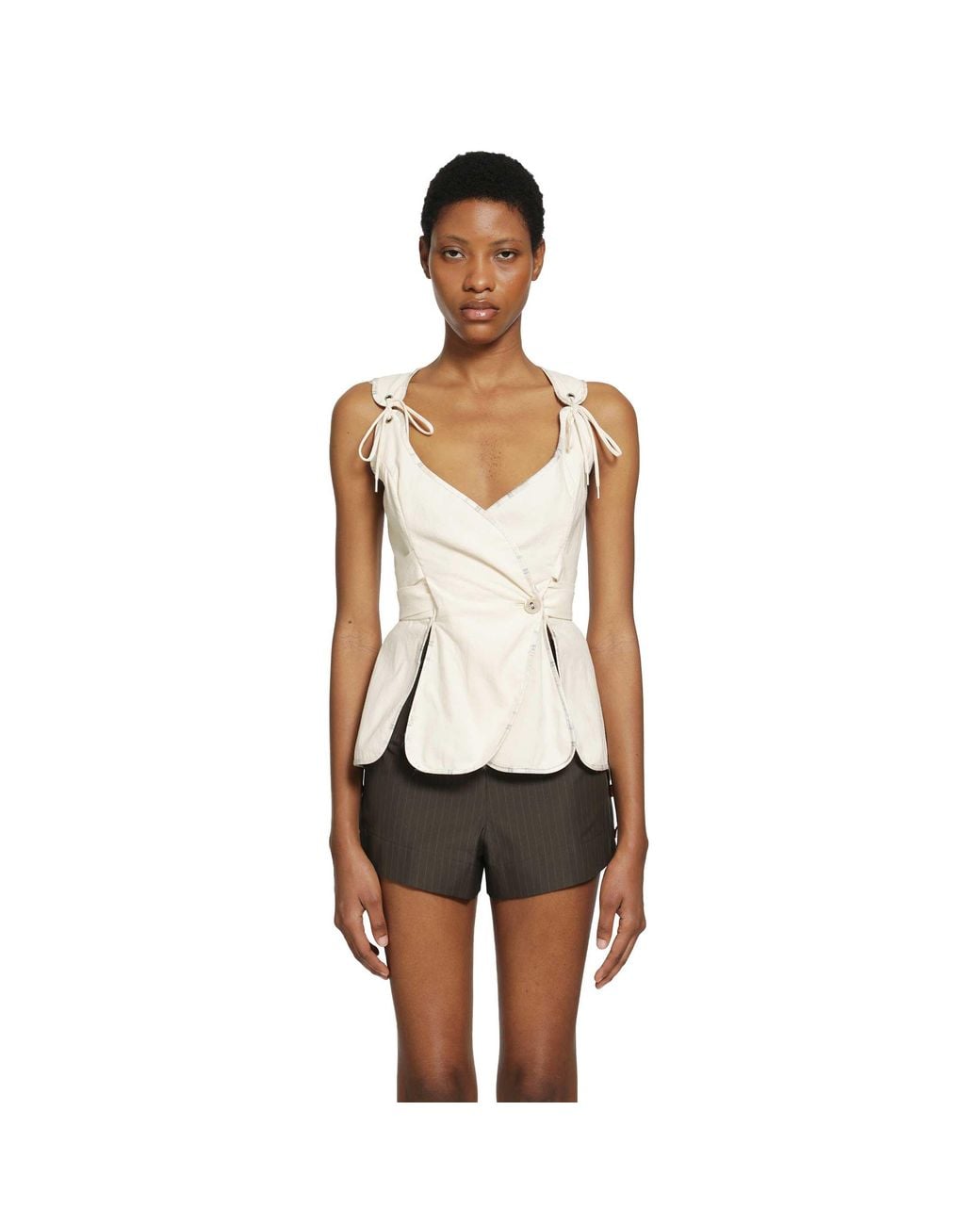 Vivienne Westwood White Roxy Top