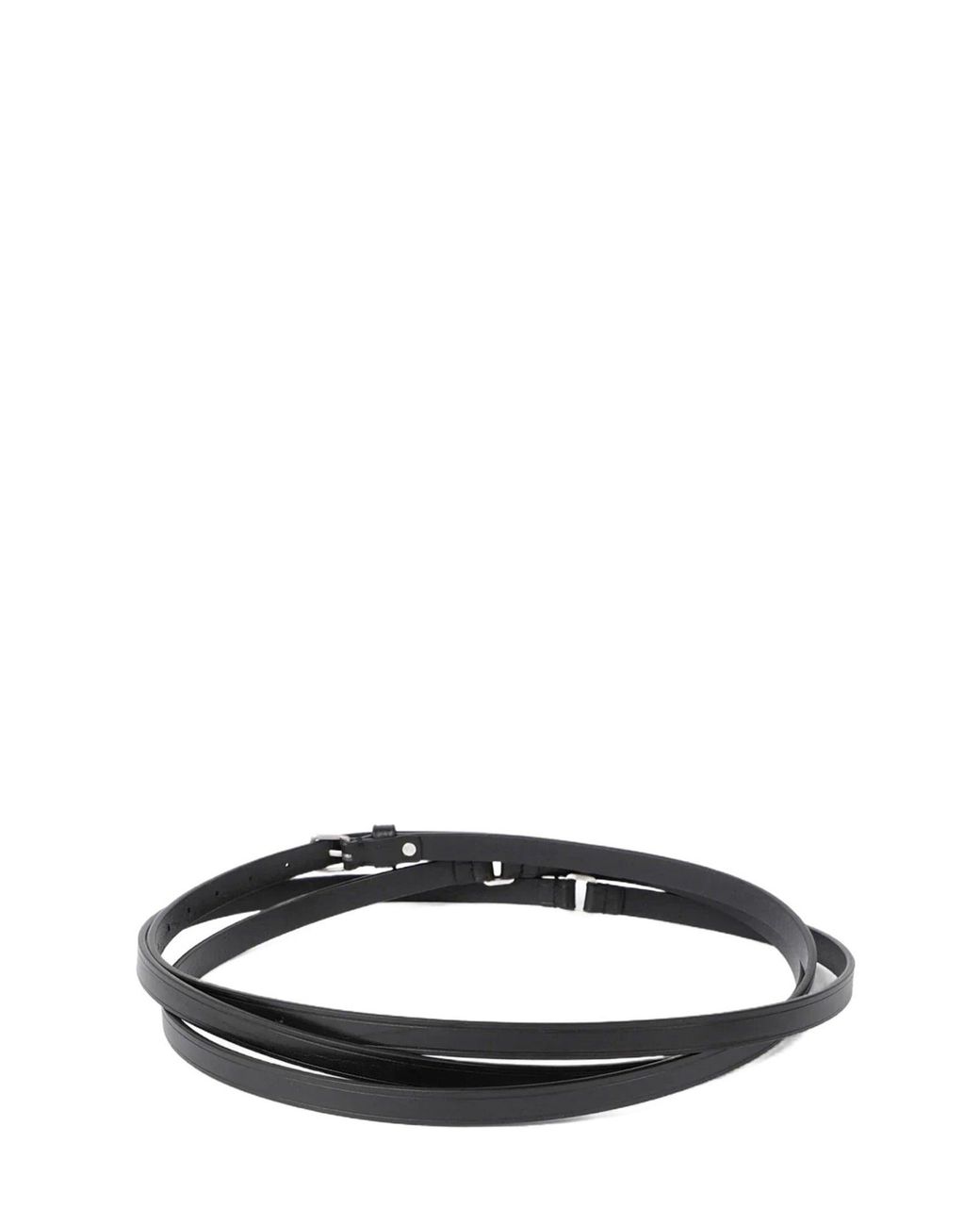 Ann Demeulemeester Black Kepa Wrap Leather Belt for men