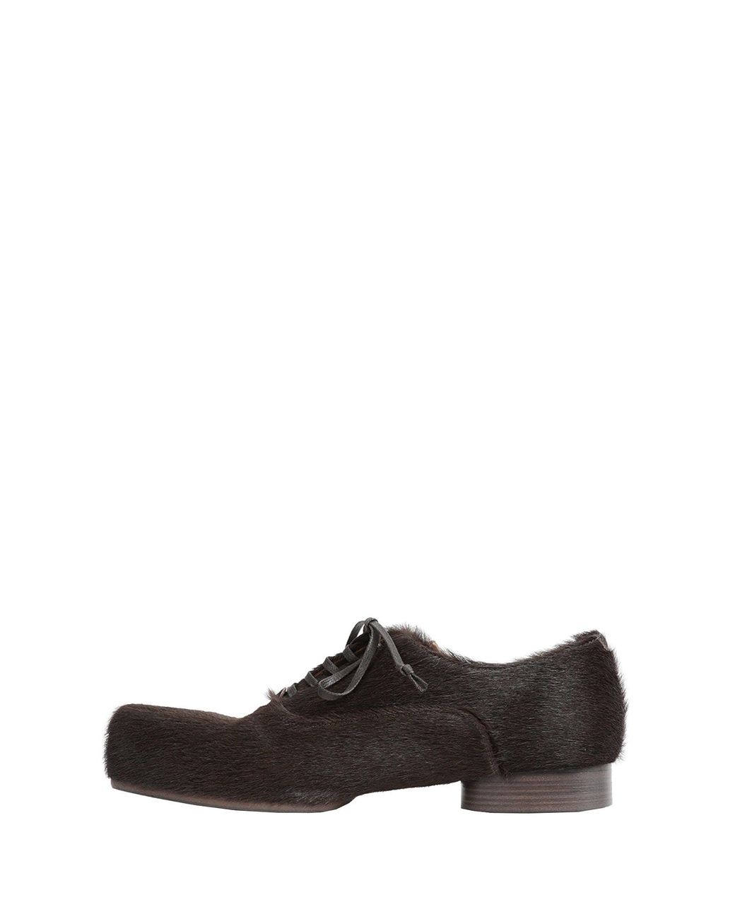 Uma Wang Brown Ballet Derby Shoes
