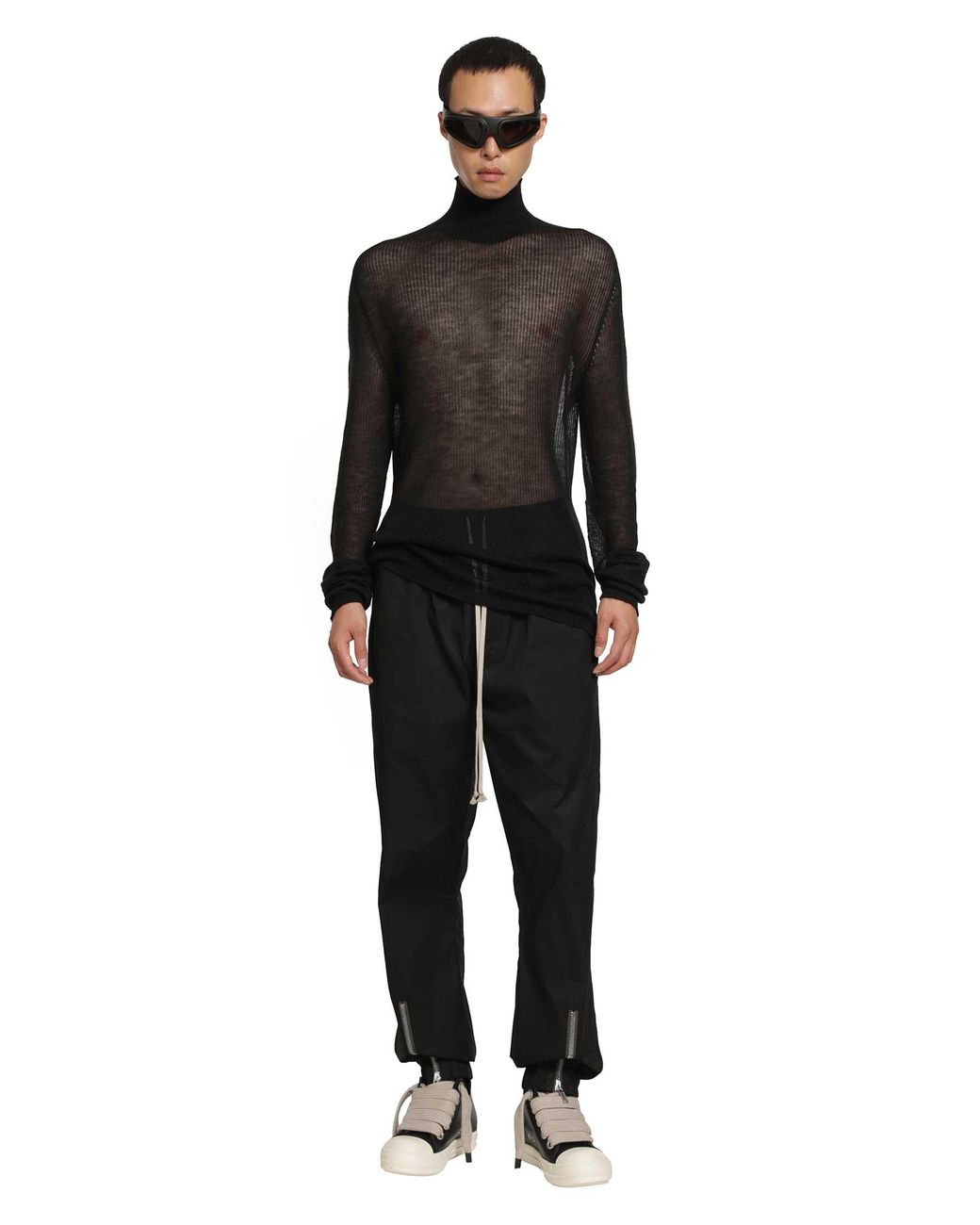 Rick Owens Black Tower Oversized Turtle for men