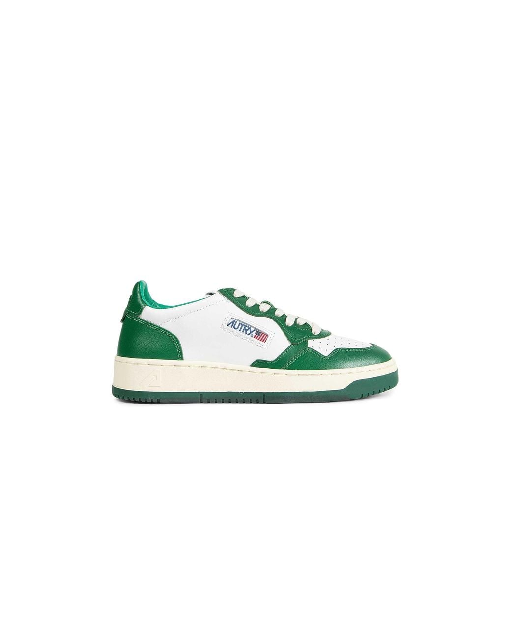 Autry Green Medalist Low Sneakers for men
