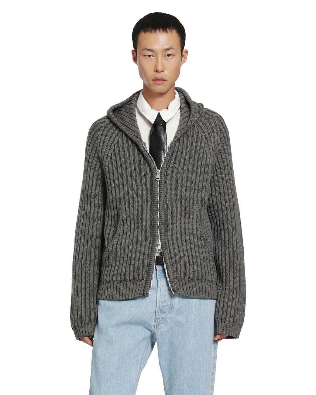 Our Legacy Gray Level Hoodie for men