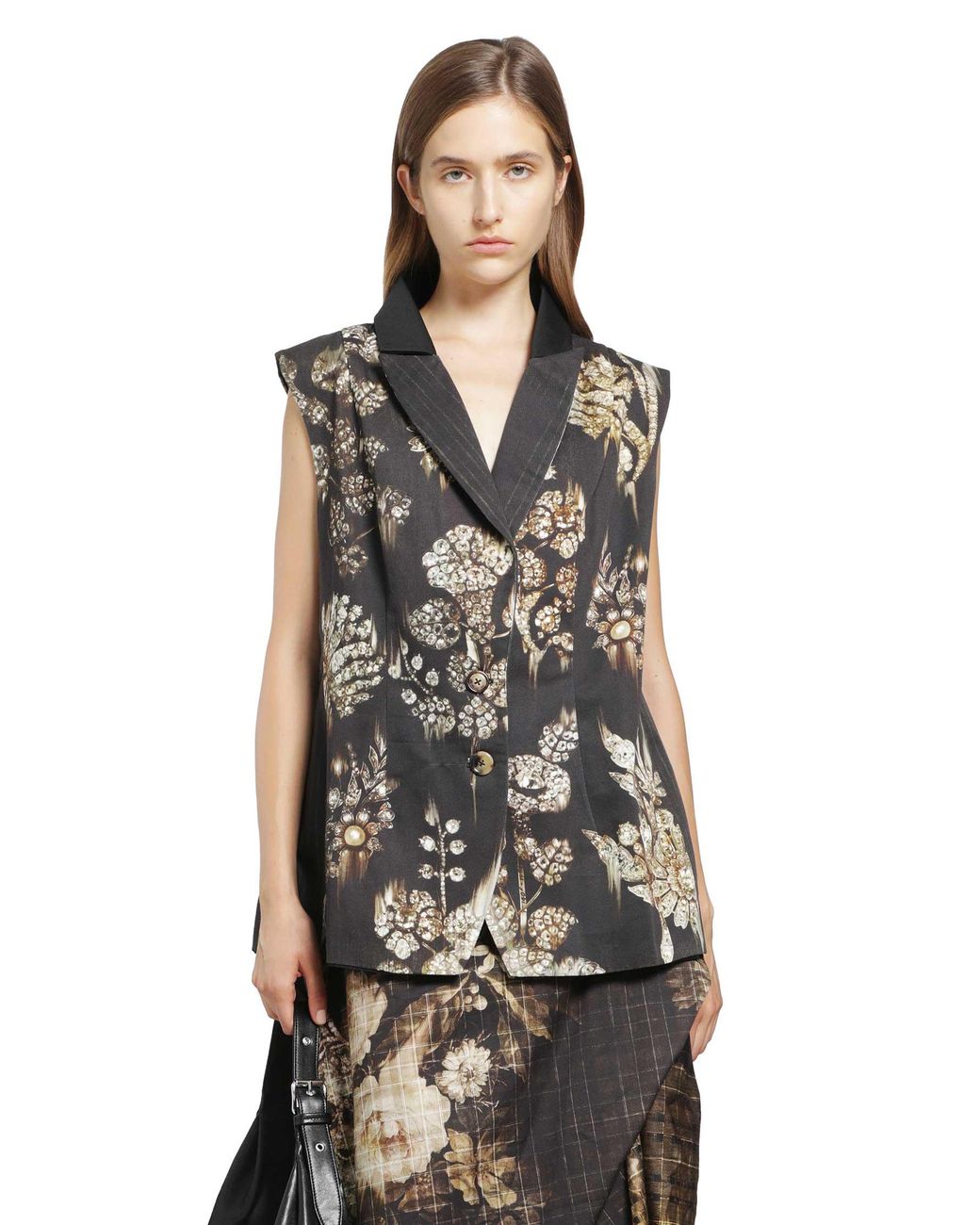 IA London Black Iris Waistcoat