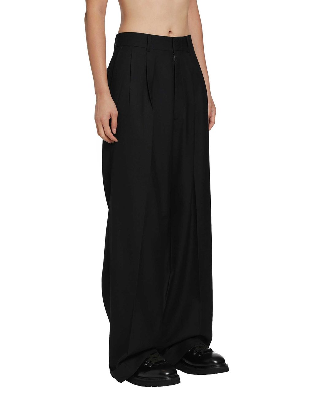 Junya Watanabe Black Tailored Pants for men