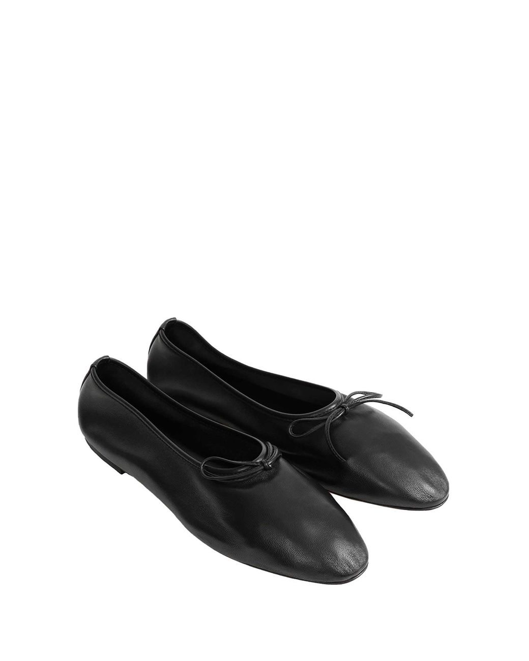 Dear Frances Black Gala Ballet Flats
