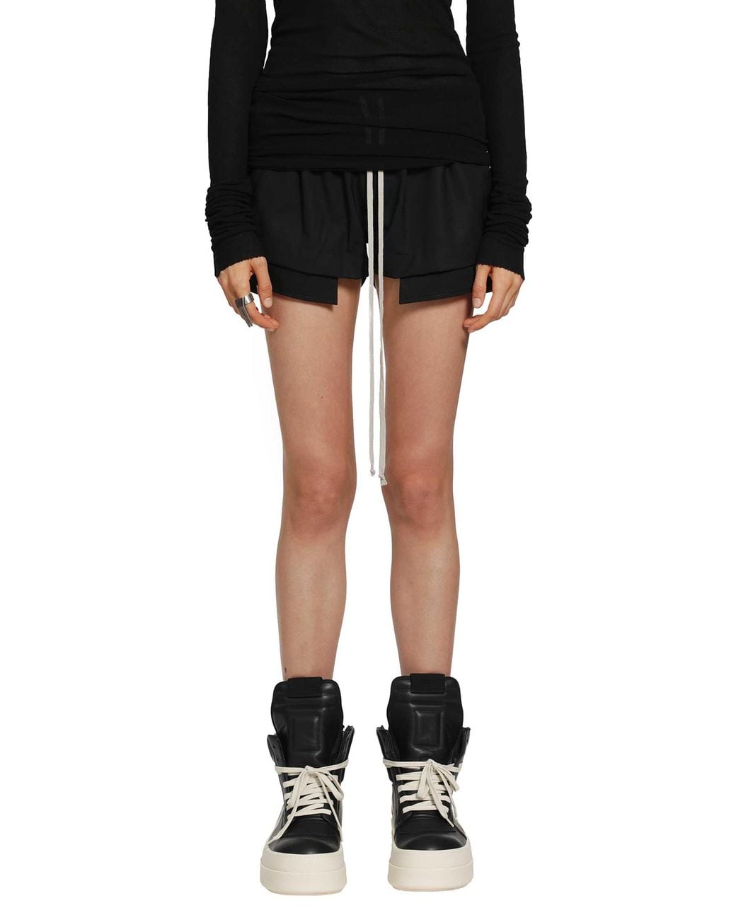 Rick Owens Black Tower Fog Boxers