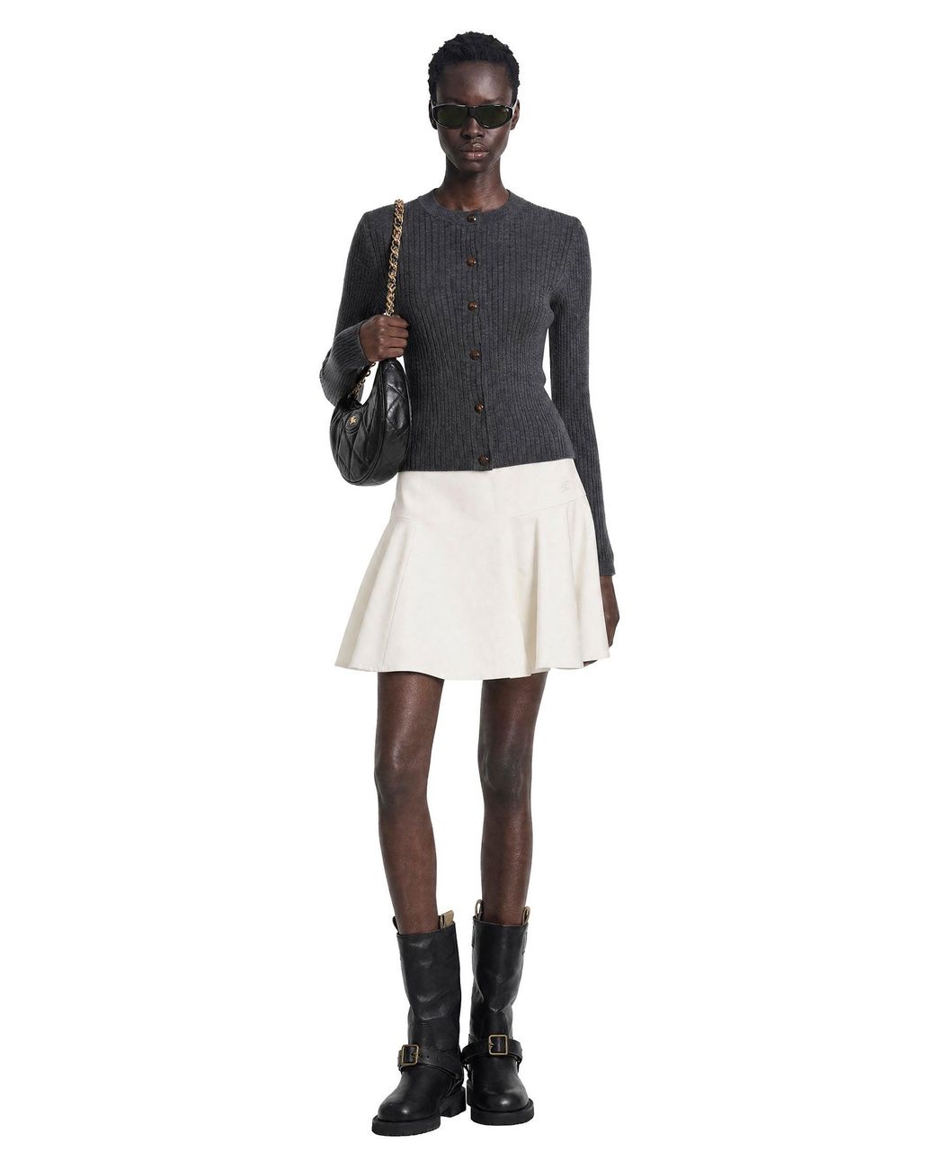 Burberry Black Cashmere Cardigan