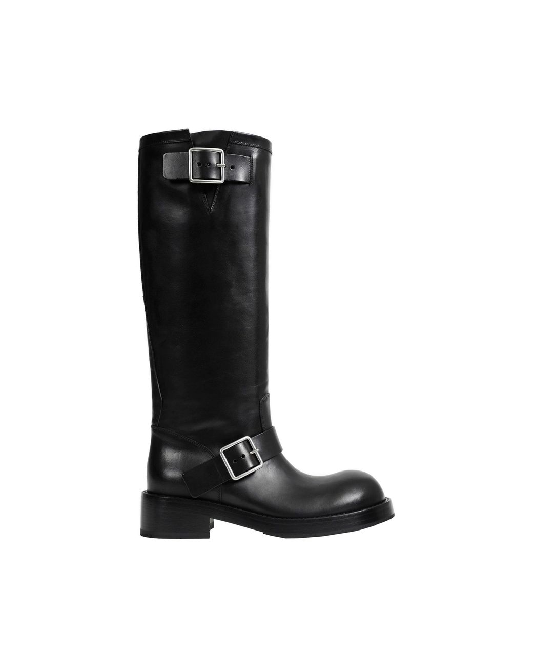 Ann Demeulemeester Black Arwa Engineer High Boots
