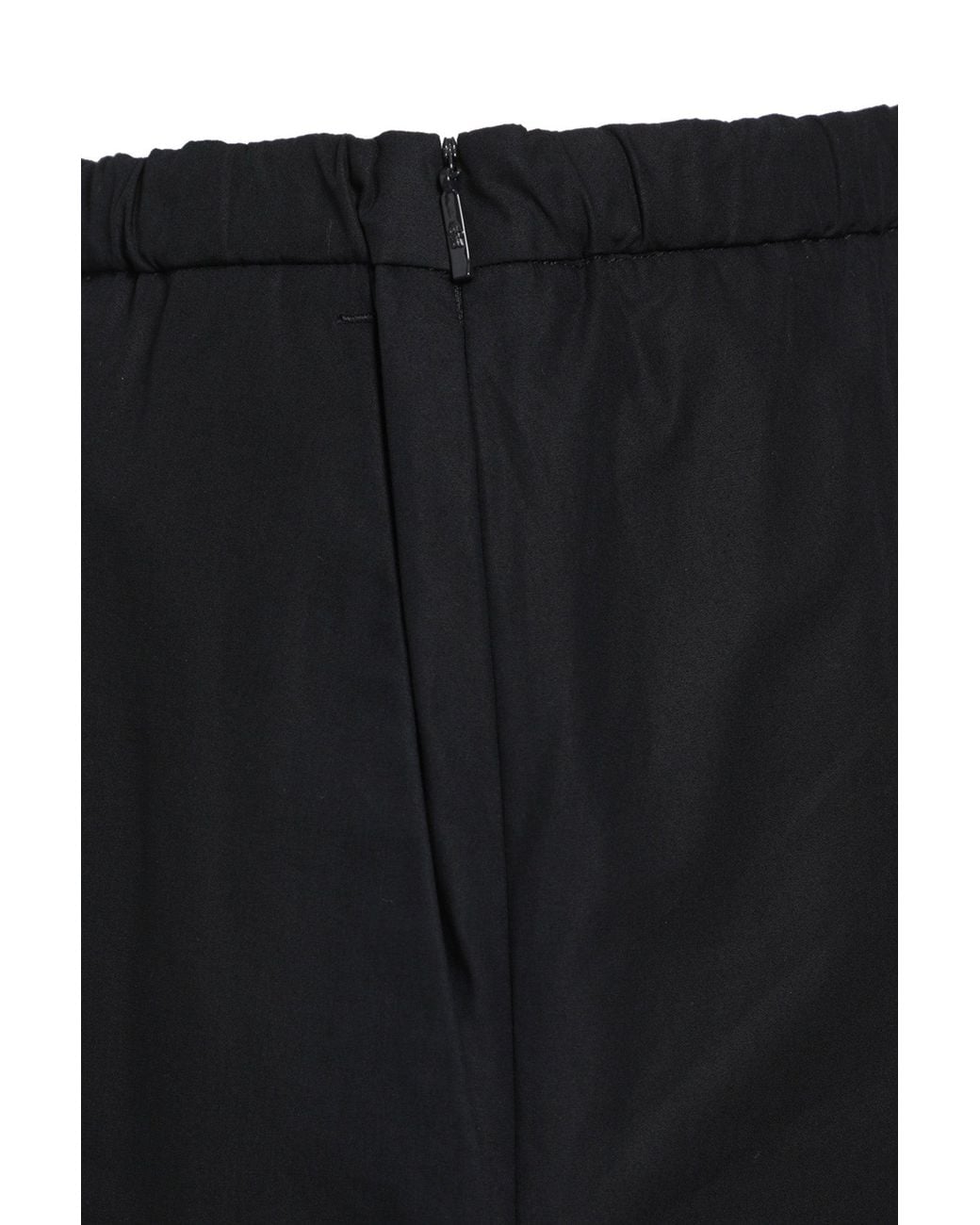 Moncler Black Cotton Poplin Pants