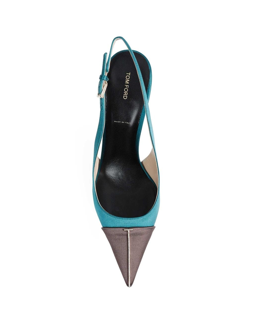 Tom Ford Blue Thea Slingback Pumps