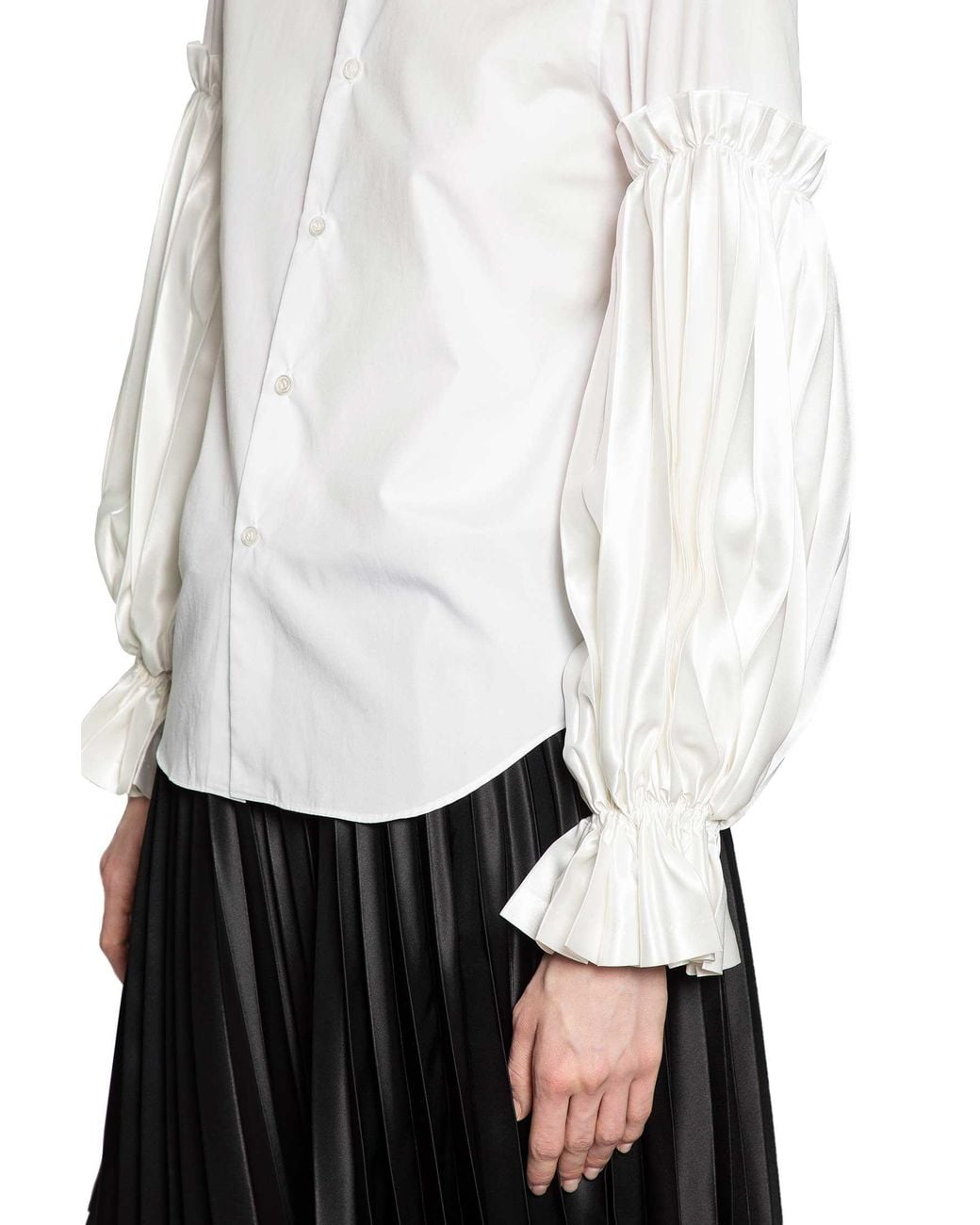 Noir Kei Ninomiya White Layered Top