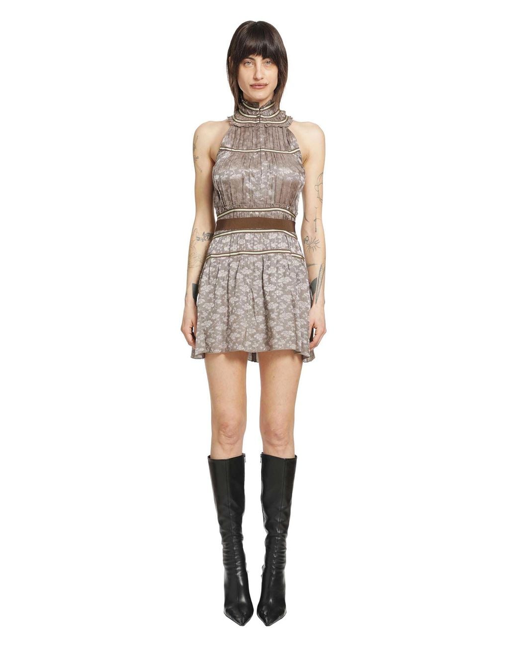 KNWLS Natural Freya Dress