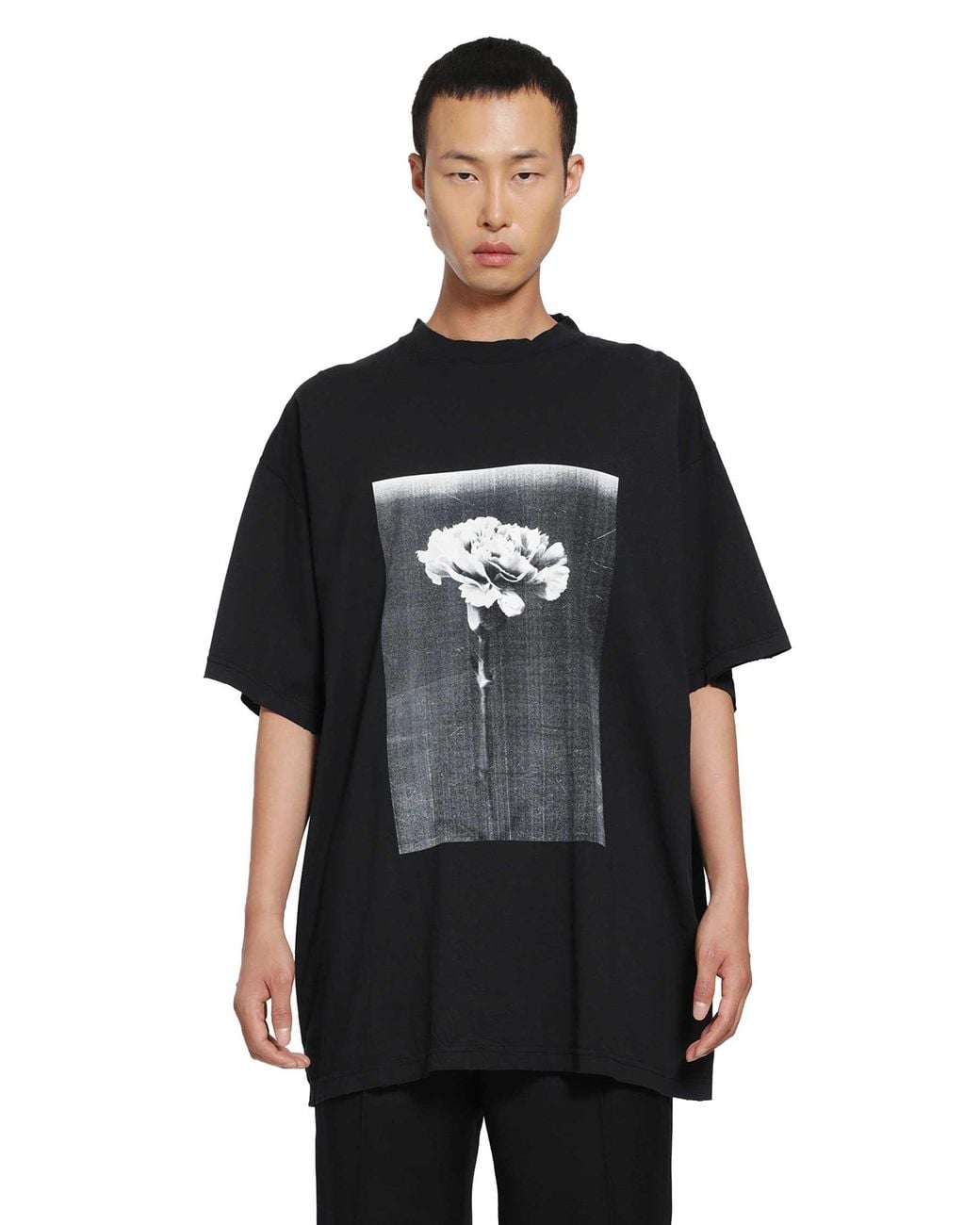 Balenciaga Black The Song Of The Highest Tower T-Shirt for men