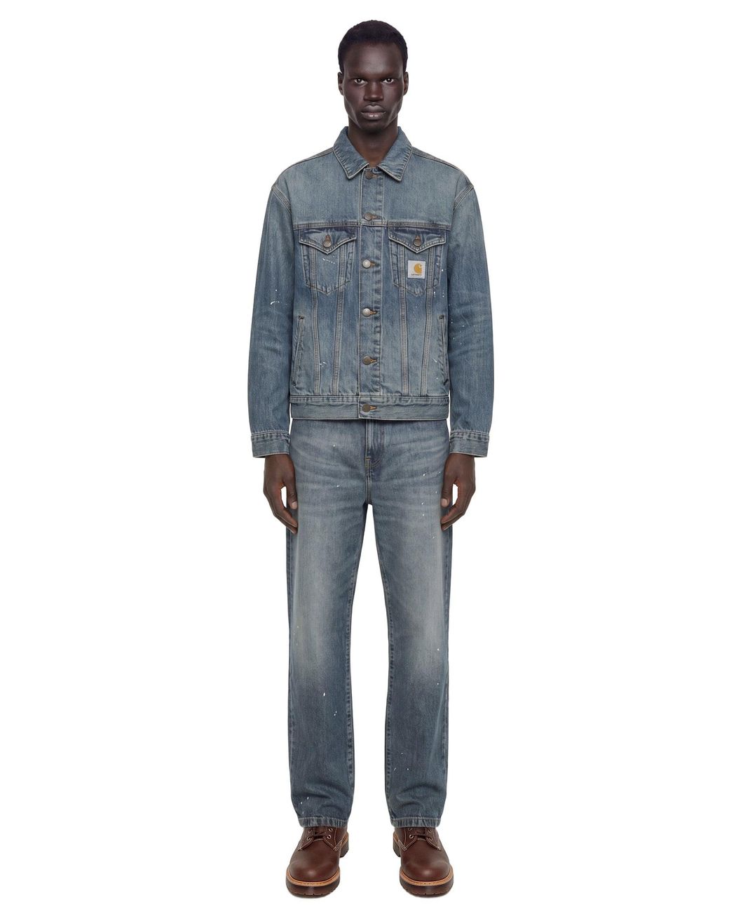 Carhartt Blue Helston Jacket for men