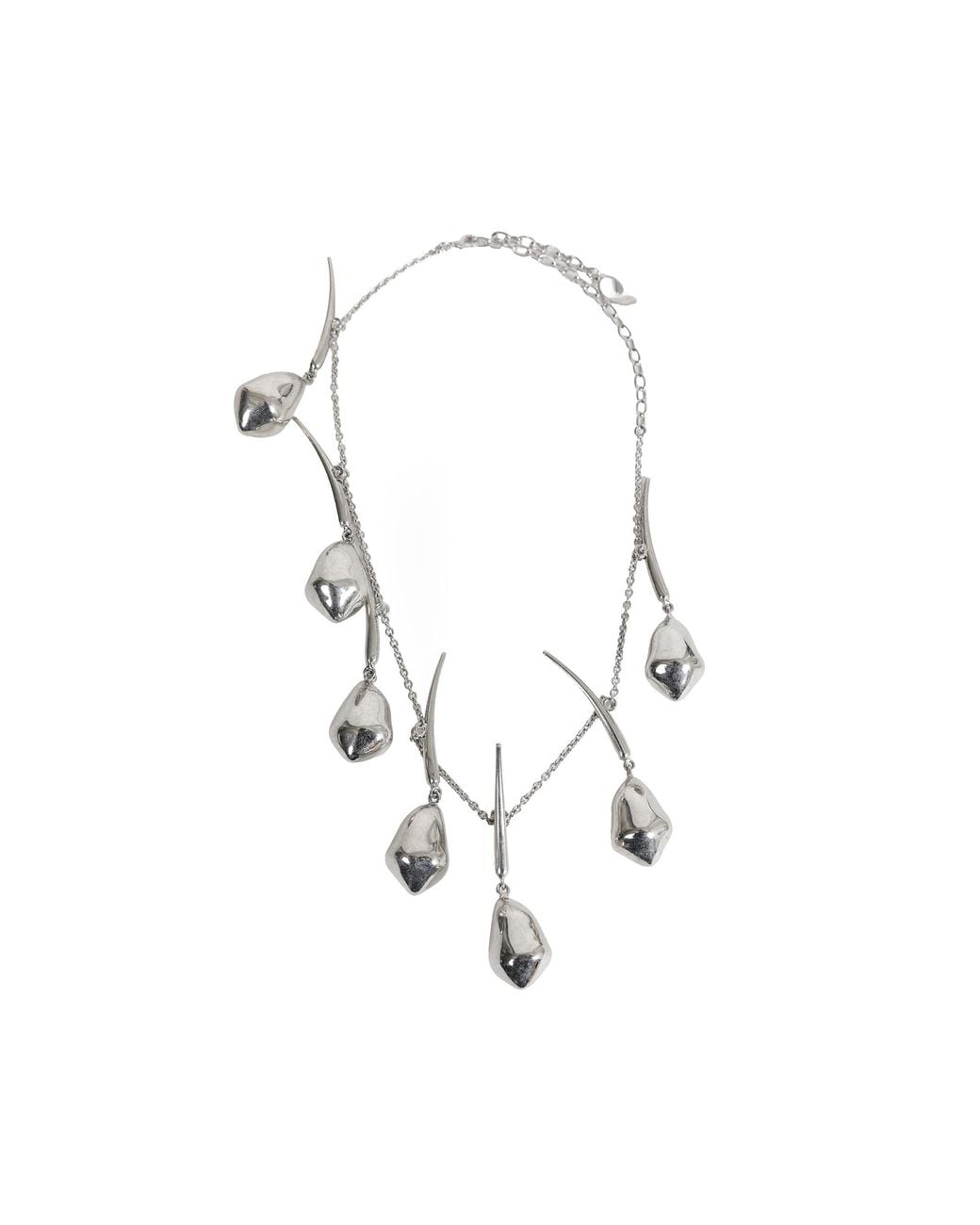 Panconesi Metallic Lacrima Necklace for men