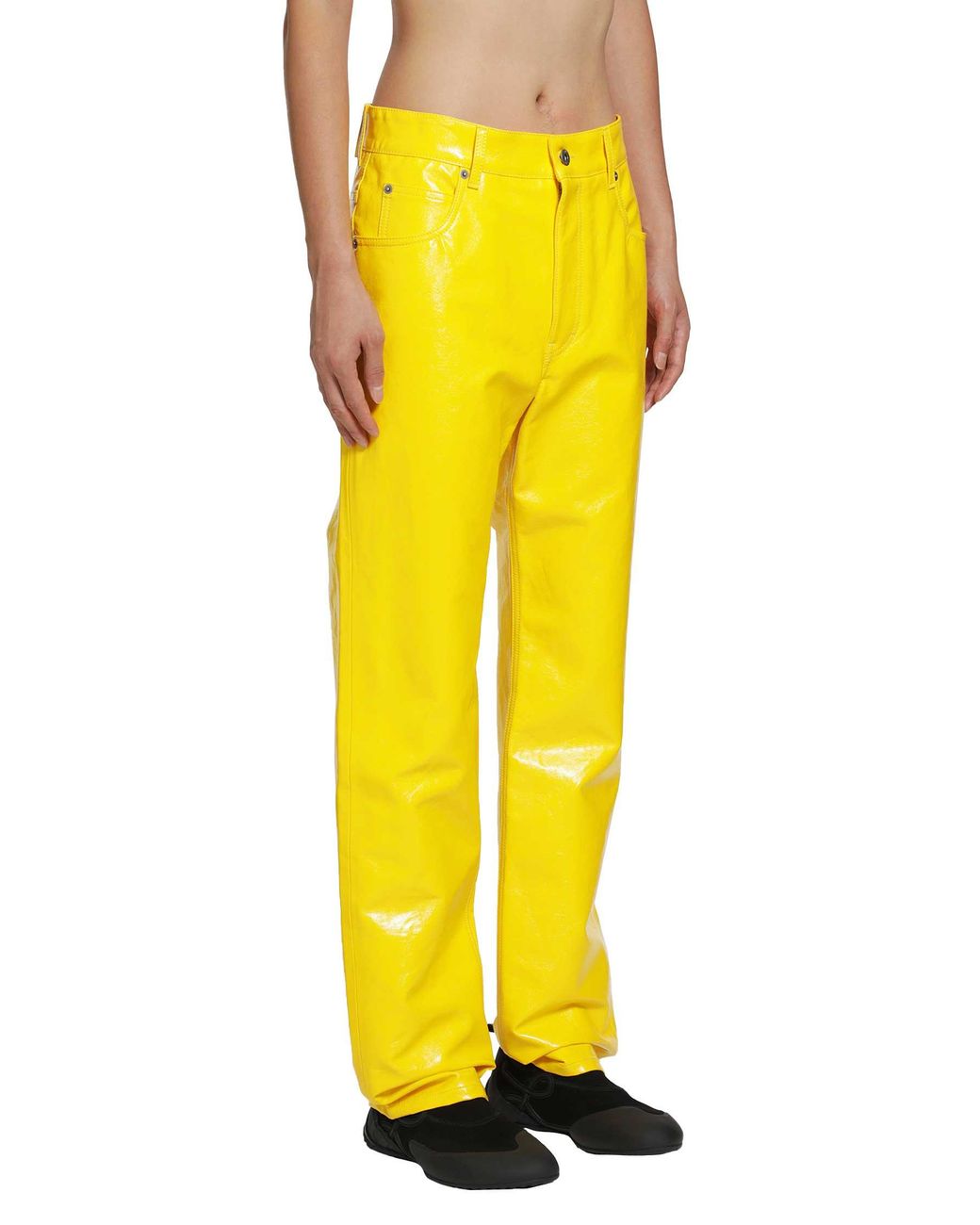 Loewe Yellow Trousers for men