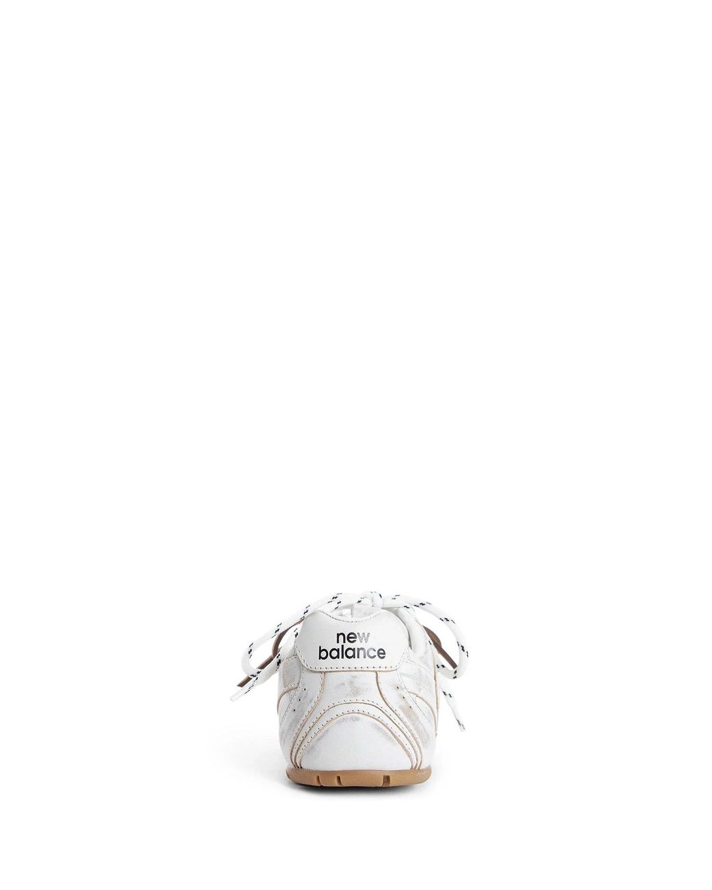 Miu Miu White New Balance Collaboration 530 Sl Sneakers