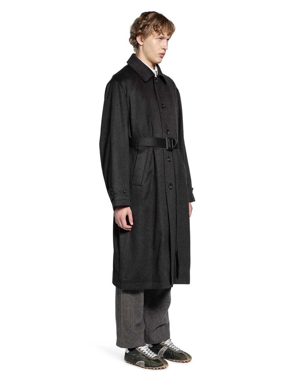 Ssstein Oversized Investigated Coat in Black for Men | Lyst