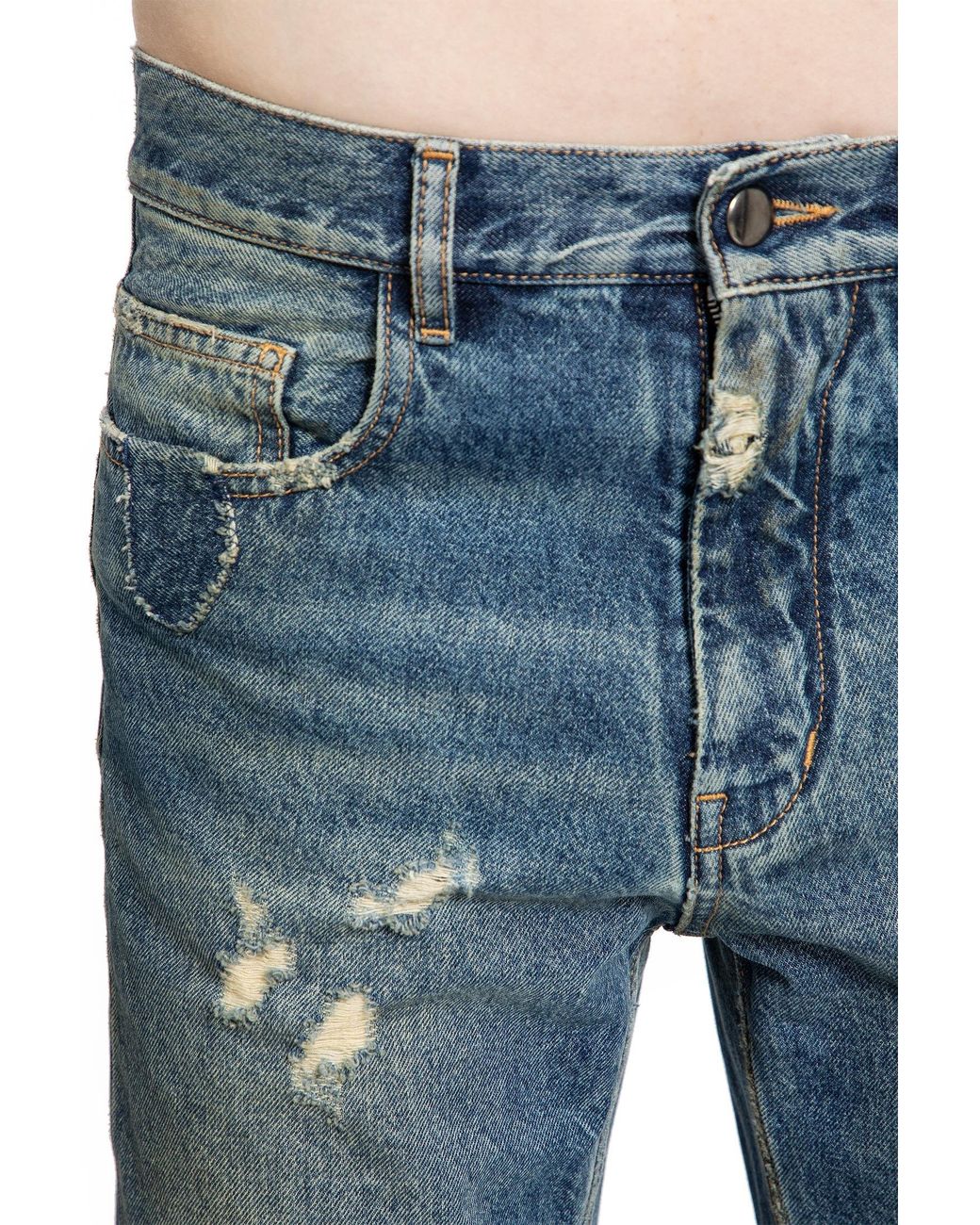 Ann Demeulemeester Hamo Bootcut Jeans in Blue for Men | Lyst
