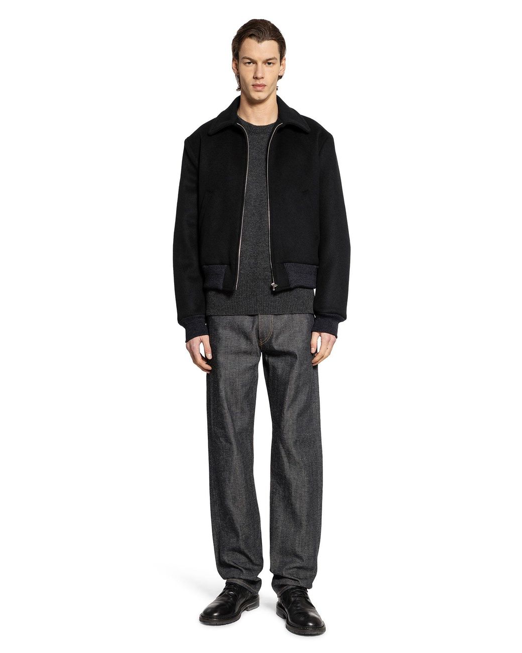 TAIGA TAKAHASHI Lt .321 Sports Jacket in Black for Men | Lyst UK