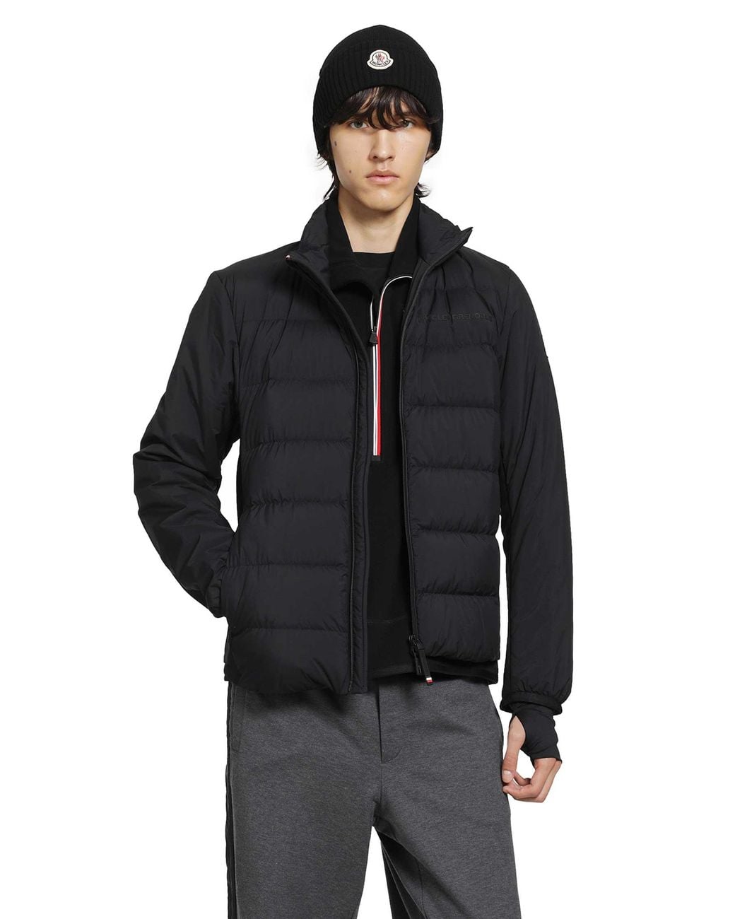 Moncler Black Araripe Mid-Layer Down Jacket for men