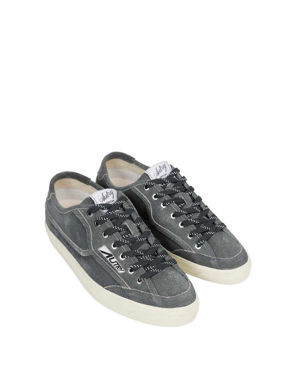 Autry Gray Windscape Low Sneakers for men