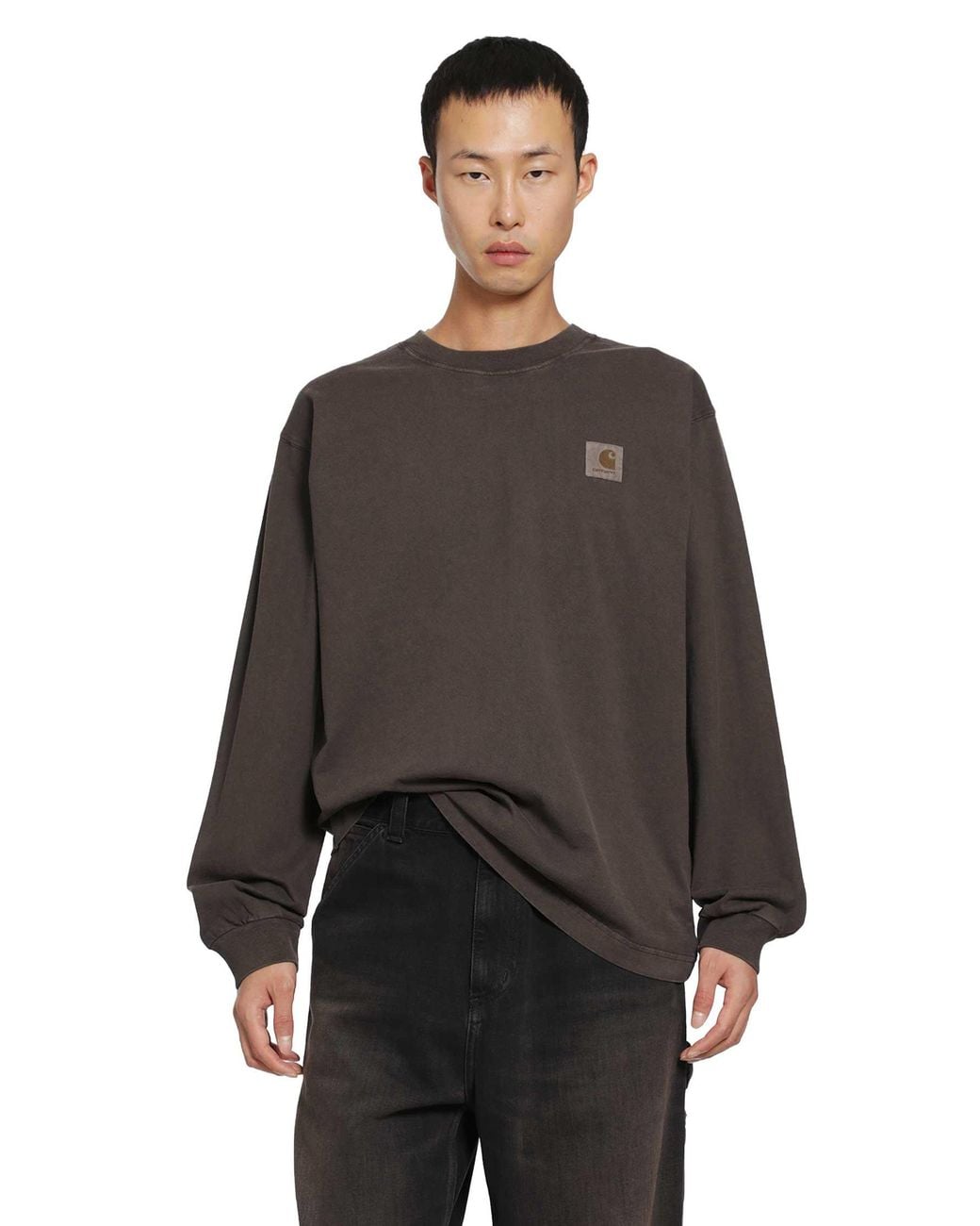 Carhartt Brown L/Vista T-Shirt for men