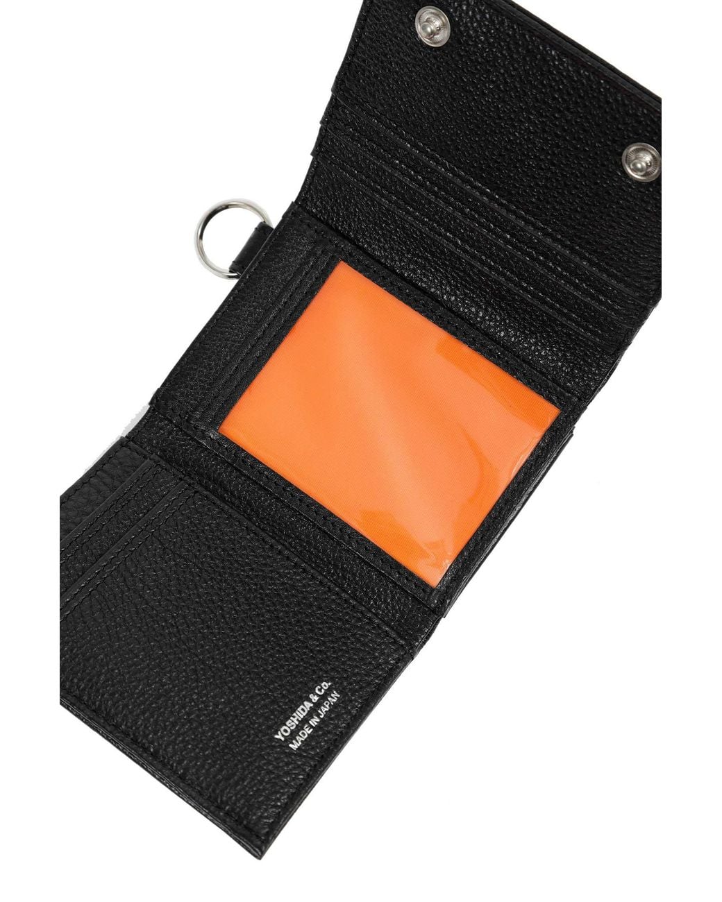 Porter-Yoshida and Co Black Calm Wallet for men