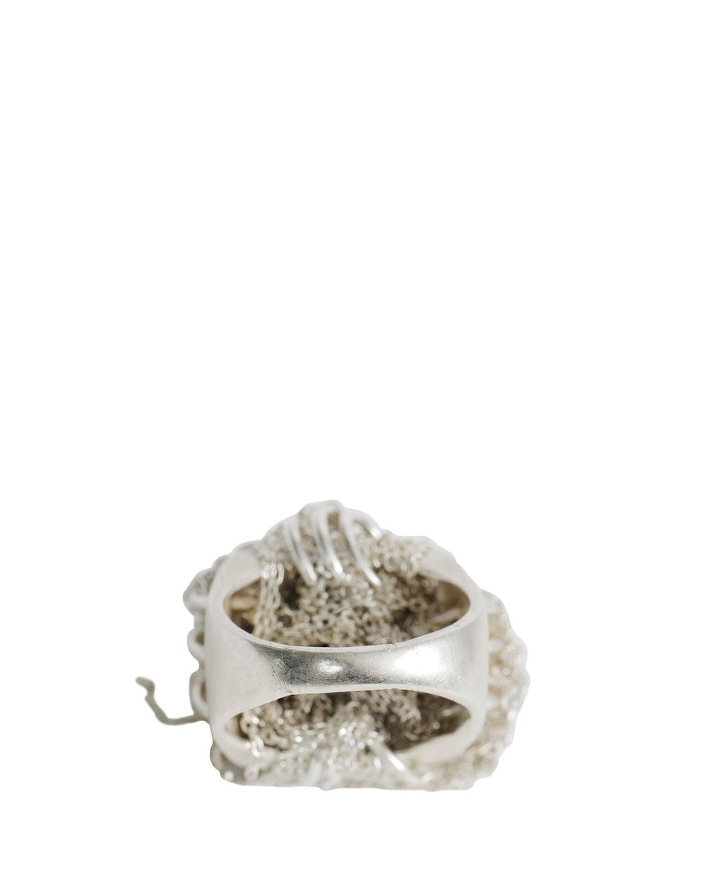 AETHER THEORIES Metallic Frogspawn Signet Ring