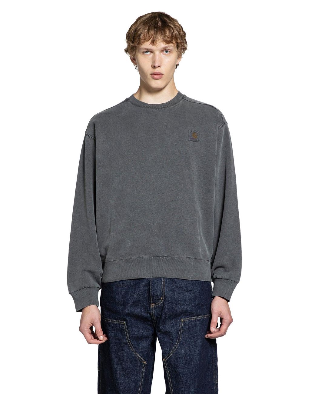 Carhartt Gray Vista Cotton Sweatshirt for men