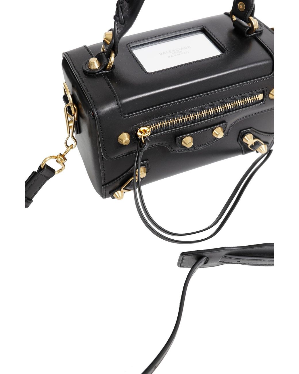 Balenciaga Black Le City Sleek Box Bag