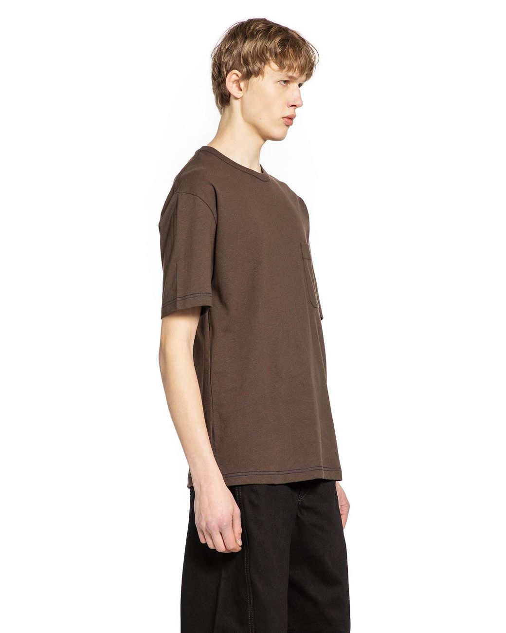 Lemaire Brown T-Shirts & Tank Tops for men