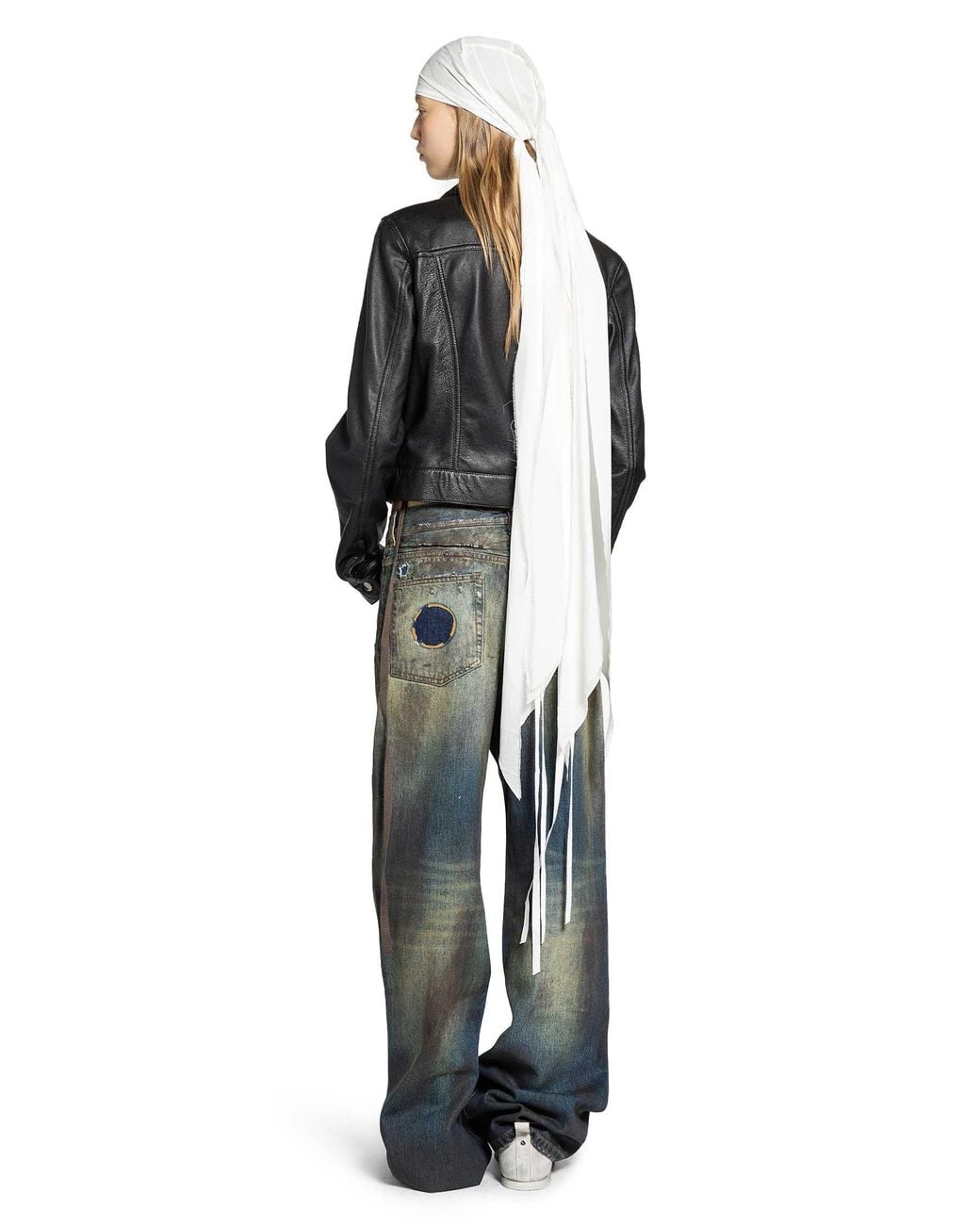 ケ*ン様 25SS ann demeulemeester Tin bandana Ann Demeulemeester Nour Bandana in Black | Lyst