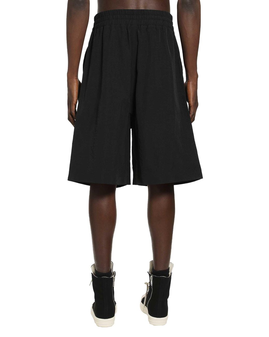 Fear Of God Black Nylon Ripstop Sport Shorts for men