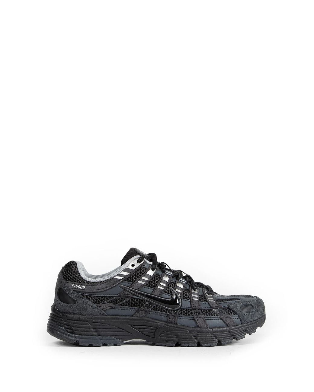 Nike Black P-6000 Suede Sneakers for men