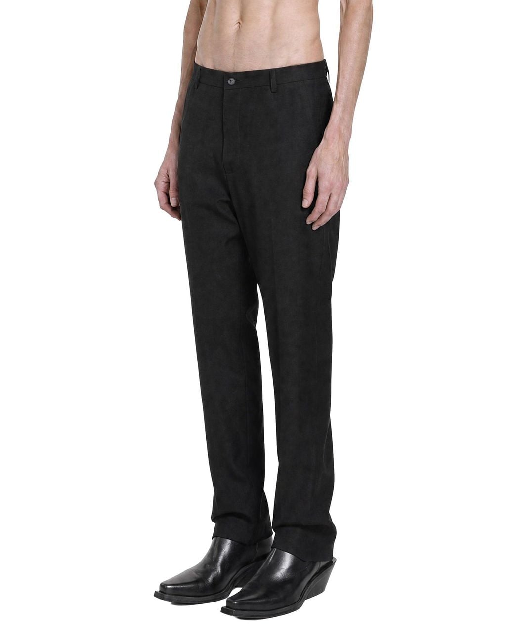 Nicolo' Ceschi Berrini Black Tailored Pants for men