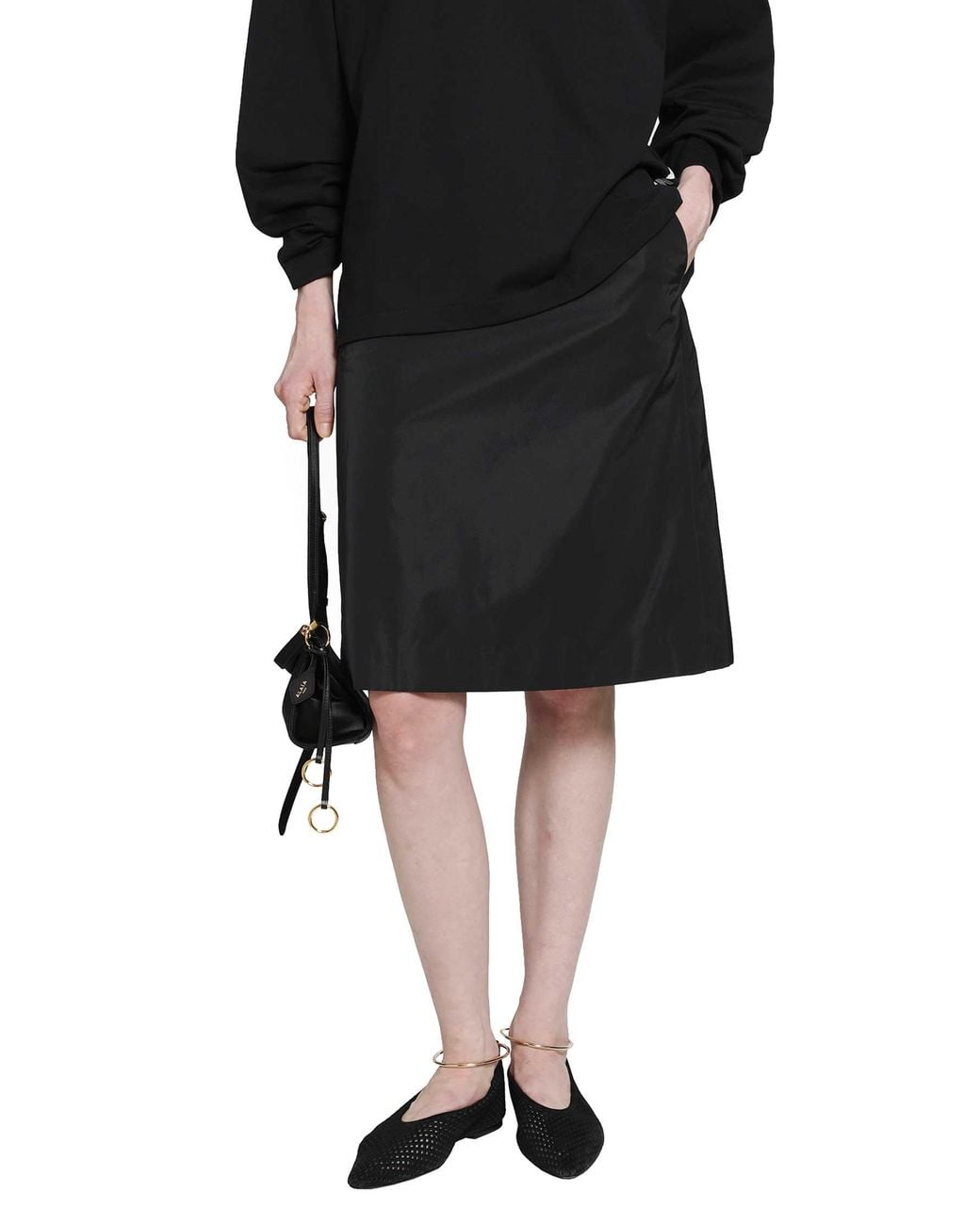Jil Sander Black Radzmir Skirt